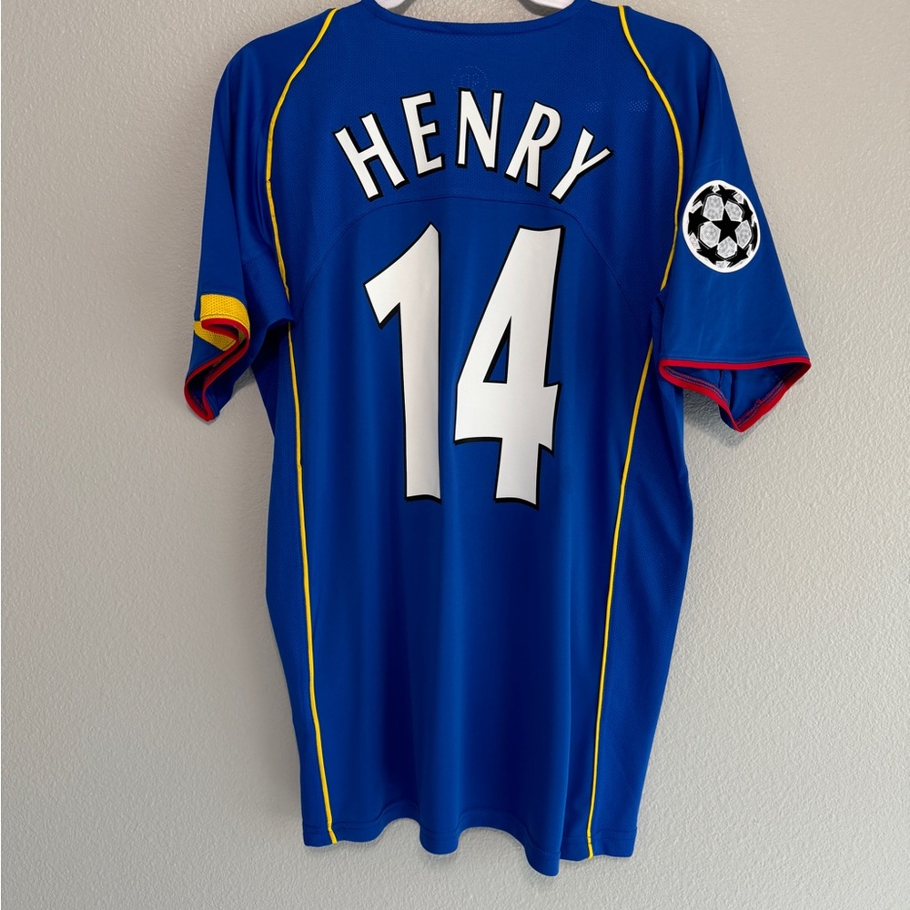 Arsenal 2005/2006 Henry UCL third jersey